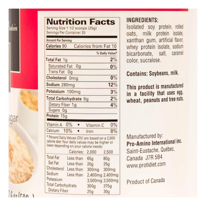2 JAR Value Pack Proti Maple Brown Sugar Oatmeal