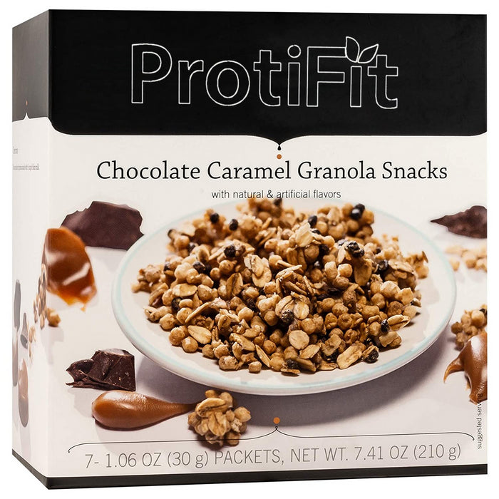 Proti Fit Chocolate and Caramel Granola Box